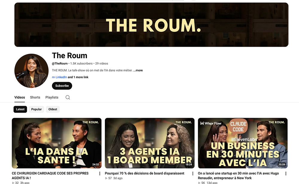 The Roum The Roum par Chloé Roumengas - Orso Media